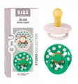 Bibs Studio Colour Luonnonkumitutti 2-pack polka dots petal catus wauva - Tutit ja tuttinauhat - 12034106 - 9