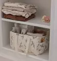 Sebra Säilytyslokerikko vaipoille ja hoitotarvikkeille powder blossom wauva - Liinavaatteet ja suojat pinnasänkyyn - 801120006 - 7
