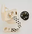 Bibs Polka Dots Tuttinauha, Clip Loop polka dot ivory black wauva - Tutit ja tuttinauhat - 950134216 - 7