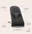 babybjörn_balance_bliss_bouncer_sitteri_woven_classic_quilt_black_wauva - Sitterit ja keinut - 006116 - 12