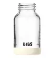 Bibs Lasinen tuttipullo 120 ml, silikonipää ivory wauva - Tuttipullot ja tuttipäät - 50191216 - 8