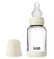 Bibs Lasinen tuttipullo 120 ml, silikonipää ivory wauva - Tuttipullot ja tuttipäät - 50191216 - 1