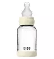 Bibs Lasinen tuttipullo 120 ml, silikonipää ivory wauva - Tuttipullot ja tuttipäät - 50191216 - 3