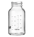 Bibs Lasinen tuttipullo 120 ml, silikonipää ivory wauva - Tuttipullot ja tuttipäät - 50191216 - 6
