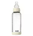 Bibs Lasinen tuttipullo 240 ml, silikoninen tuttipää ivory wauva - Tuttipullot ja tuttipäät - 50201216 - 3