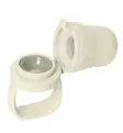 Bibs Silikoninen maistelututti ivory wauva - Maistelututit - 4350216 - 4