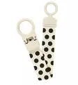 Bibs Polka Dots Tuttinauha, Clip Loop polka dot ivory black wauva - Tutit ja tuttinauhat - 950134216 - 2