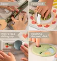 Taf Toys Snap 'n Learn toimintalauta taaperoille wauva - Puuhalelut taaperoille - 293486 - 4