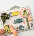 Taf Toys Snap 'n Learn toimintalauta taaperoille wauva - Puuhalelut taaperoille - 293486 - 8