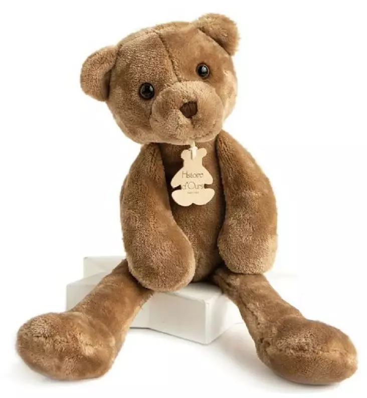 DouDou_nalle_pehmolelu_lahjarasia_40cm_ruskea_wauva - Pehmolelut ja helistimet - HO2146 - 1