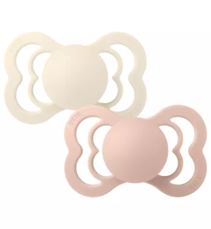 Bibs_supreme_tutti_tutit_2_pack_wauva_ivory_blush - Tutit ja tuttinauhat - 260216 - 1