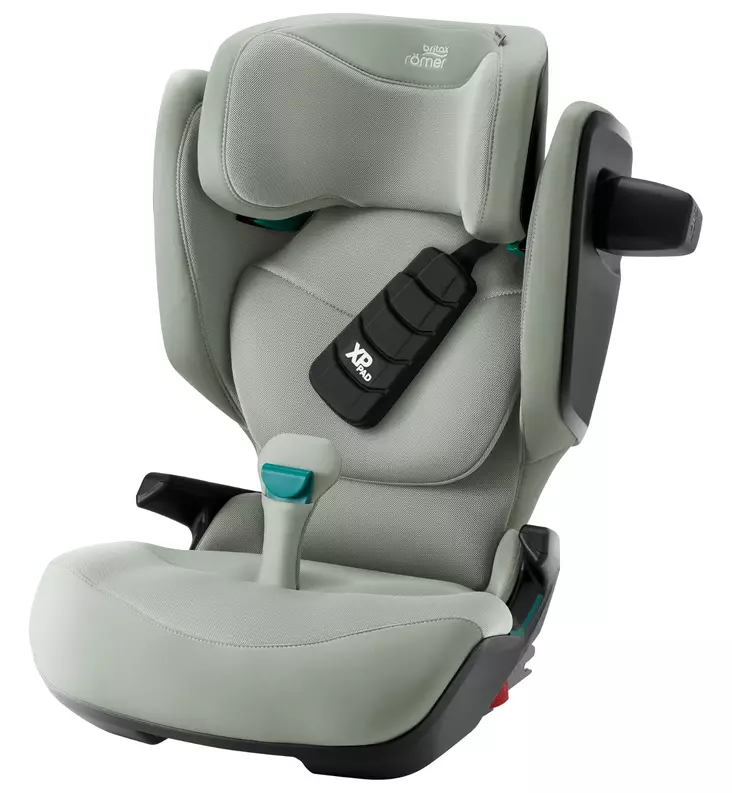 Britax Kidfix Pro Turvavyöistuin 100 - 150 cm sage green wauva - Turvavyöistuimet lapselle - 2000042136 - 1