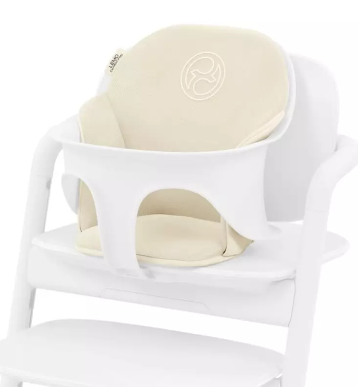 Cybex Lemo pehmuste syöttötuoliin canvas white wauva - Syöttötuolien lisävarusteet - 524001716 - 1