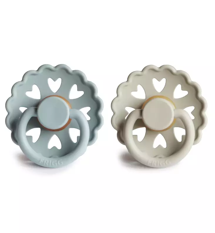 Frigg tutti Fairytale - Pyöreä luonnonkumi, 2-pack - Tutit ja tuttinauhat - 100156 - 1