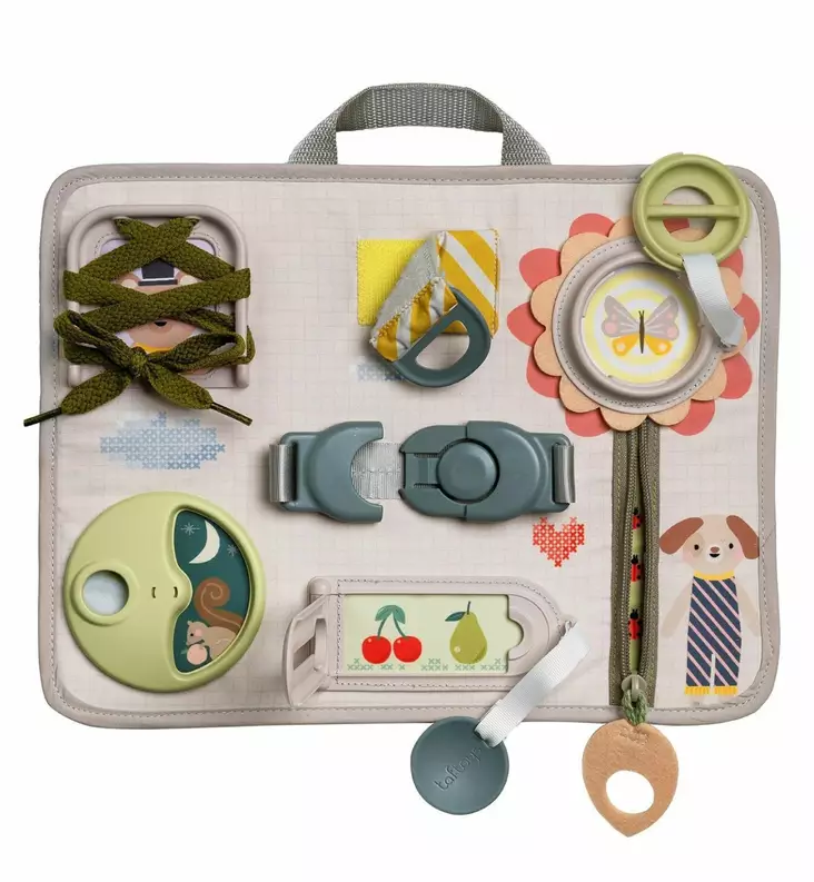 Taf Toys Snap 'n Learn toimintalauta taaperoille wauva - Puuhalelut taaperoille - 293486 - 1