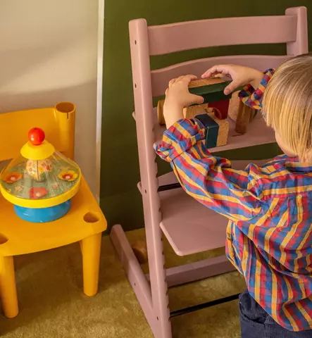 Stokke Tripp Trapp tuoli cashmere grey wauva - Syöttötuolit - 100147 - 2