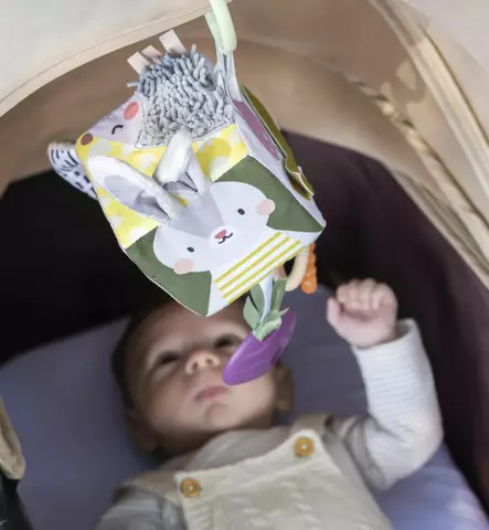 Taf Toys aktiviteetti kuutio vaunulelu urban garden wauva - Vaunu- ja aktiviteettilelut vauvoille - 273247 - 2