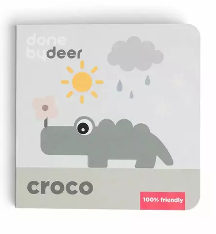 Done_by_Deer_Seasons_Colousful_Book_Kirja_Croco_Krokotiili_Wauva_Tampere_Helsinki - Ensikirjat ja pehmokirjat - 4855057 - 1