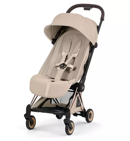 Cybex Coya Style Matkarattaat / Kaupunkirattaat rose gold cozy beige wauva - Matkarattaat - 526000627 - 1