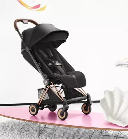 Cybex Coya Style Matkarattaat / Kaupunkirattaat matt black city grey wauva - Matkarattaat - 526000687 - 2