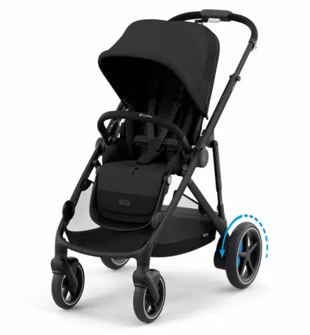 Cybex eGazelle sähköavusteinen lastenratas Moon Black Wauva - Lastenrattaat - 524000517 - 1