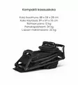 Thule Urban Glide 3 4-wheel nelipy=C3=B6r=C3=A4inen rattaat wauva - Lastenrattaat - 10101977 - 4
