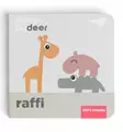Done_by_Deer_Board_Book_Friends_Raffi_Kirja_Kirahvi_Colourful_Wauva_Tampere_Helsinki - Ensikirjat ja pehmokirjat - 4855077 - 1