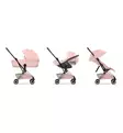 Cybex Coya/Mios Style Vaunukoppa, kasaan taittuva peach pink wauva - Rungot, vaunukopat ja istuinkankaat - 526000487 - 5