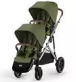 Cybex Gazelle S Sisaristuin moss green wauva - Kaksos- ja sisarusrattaat - 525000137 - 3