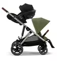 Cybex Gazelle S Sisaristuin moss green wauva - Kaksos- ja sisarusrattaat - 525000137 - 4