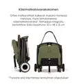 Cybex orfeo matkarattaat almond beige wauva - Matkarattaat - 525000317 - 2