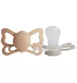 Frigg butterly anatominen silikonitutti silky satin cream wauva - Tutit ja tuttinauhat - 100487 - 3