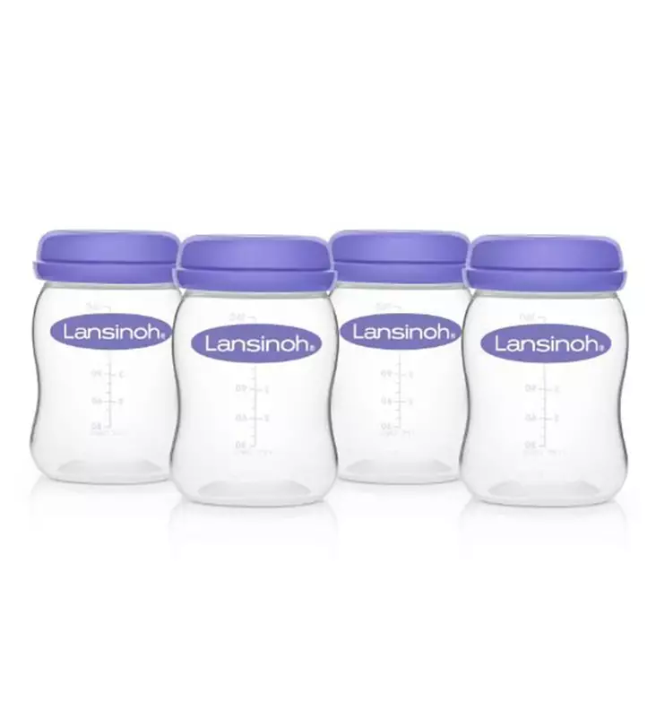 Lansinoh Maidonsäilytyspullo 4 kpl - Rintapumput ja tarvikkeet - LAN20517 - 1