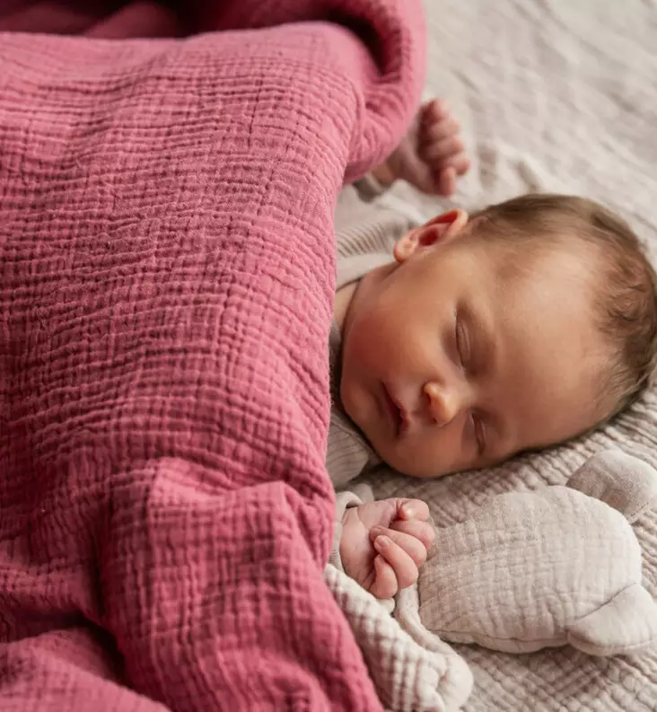 wauva, unavaate, pussilakana, raspberry - Liinavaatteet ja suojat pinnasänkyyn - 00287 - 1