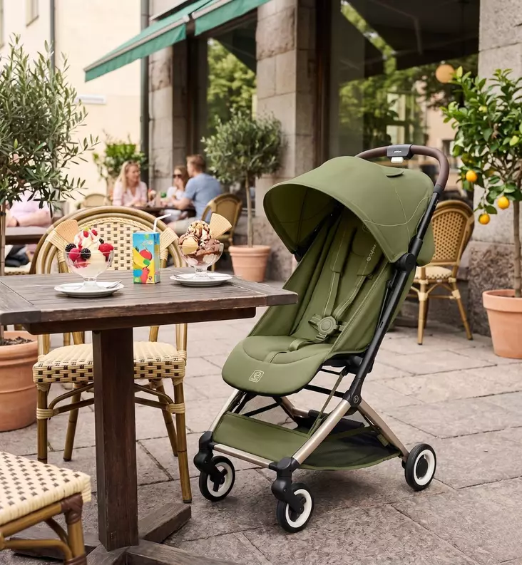 Cybex Orfeo Matkarattaat moss green wauva - Matkarattaat - 526001067 - 1