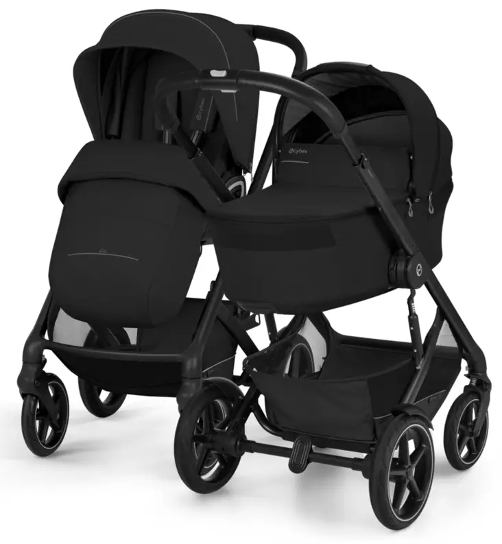 Cybex Talos S Lux Lastenvaunut moon black wauva - Yhdistelmävaunut - 526001727 - 1