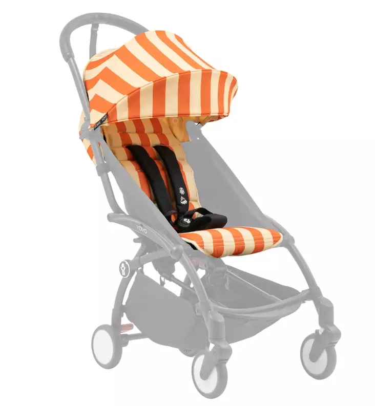 Stokke Yoyo3 Matkarattaan istuinkankaat Riviera Capri wauva - Rungot, vaunukopat ja istuinkankaat - 646417 - 1