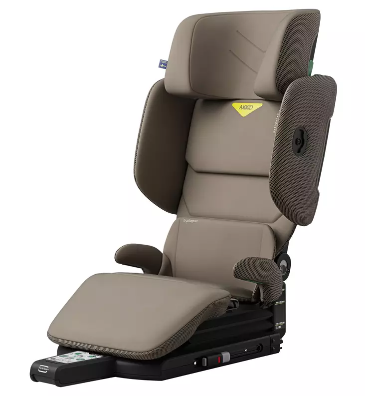 axkid up turvavyöistuin driftwood beige wauva - Turvavyöistuimet lapselle - 27050147 - 1