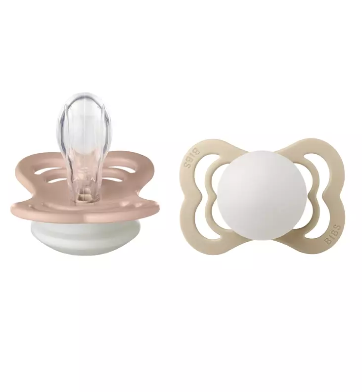 Bibs Supreme Yötutti 2-pack Silicone - Tutit ja tuttinauhat - 160357 - 1