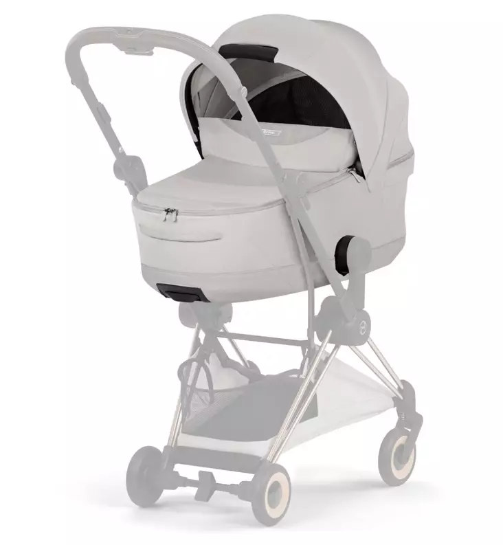 Cybex Coya/Mios Style Vaunukoppa, kasaan taittuva city grey wauva - Rungot, vaunukopat ja istuinkankaat - 526000457 - 1
