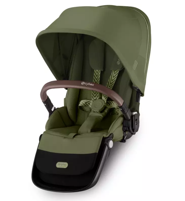 Cybex Gazelle S Sisaristuin moss green wauva - Kaksos- ja sisarusrattaat - 525000137 - 1
