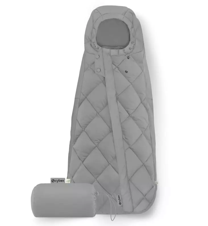 Cybex snogga mini lämpöpussi turvakaukaloon stone grey wauva - Kaukalolämpöpussit - 524001487 - 1