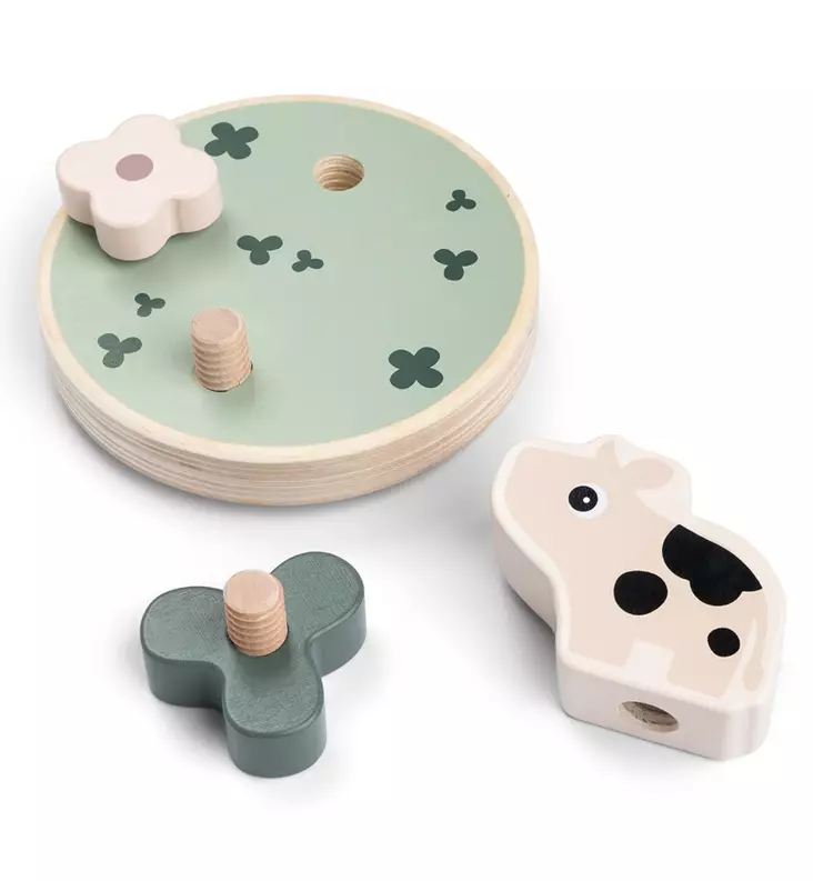 Done by Deer puuhalelu match&screw wauva - Palapelit ja palikkalelut - 4654317 - 1