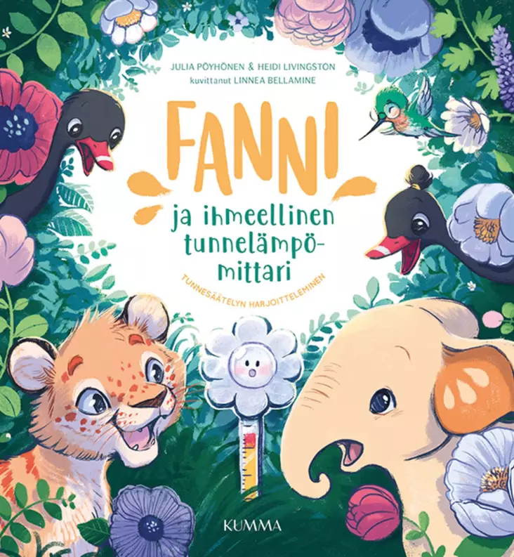 fanni_ja_ihmeellinen_tunnelämpömittari_lastenkirja_wauva - Satukirjat - 9789523701397 - 1