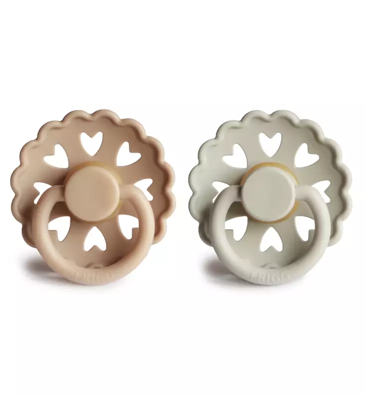 Frigg luonnonkumitutti pyöreä wauva - Tutit ja tuttinauhat - 100167 - 1