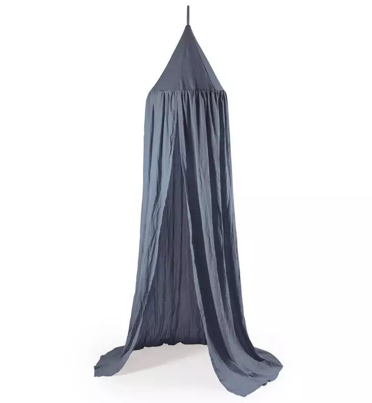 Sebra katosverho pinnasänkyyn forest lake blue wauva - Liinavaatteet ja suojat pinnasänkyyn - 101530017 - 1