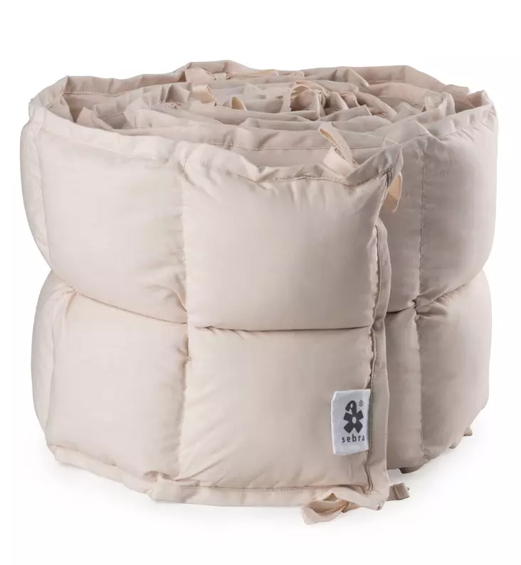 Sebra pinnasängyn reunapehmuste birchbark rose wauva - Pinnasängyn reunapehmusteet ja patjat - 100430017 - 1