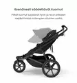 Thule Urban Glide 3 tuplarattaat black wauva - Urheilu- ja juoksurattaat - 10101998 - 6