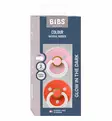 Bibs Colour Yötutti 2-pack Latex Baby Pink Tango wauva - Tutit ja tuttinauhat - 120478 - 10