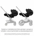 cybex cloud s i-size turvakaukalo makuuasennolla wauva - ISOFIX turvakaukalot - 526002898 - 7